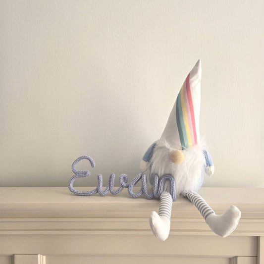 Cutomized knitted wire sign