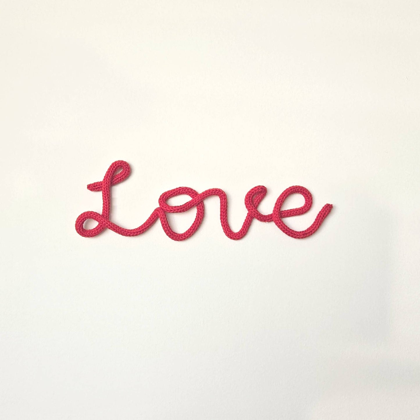 Cutomized knitted wire sign