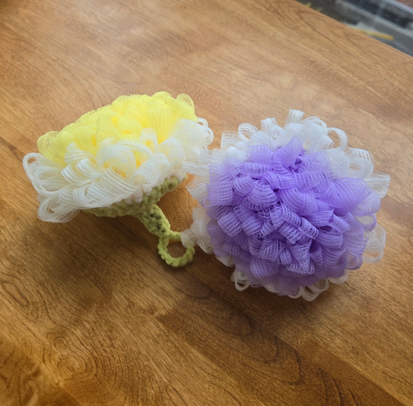🧼 Crochet Bloom Shower Puff